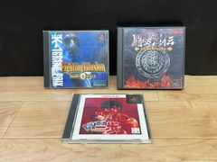 [Fighting Illusion GRANDPRIX][新日本プロレスリング 闘魂烈伝][はじめの一歩] PS1 プレステ ソフト mEE155 ● ★