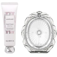 【数量限定】STUART ハンドクリーム 30g JILL + コンパクトミラーII 【セット】ジルスチュアート セット WFﾎﾜｲﾄﾌﾛｰﾗﾙ