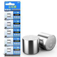 LiCB 5個 CR1/3N 3V リチウム電池 2L76 DL1,3N CR1,3N- (EL2L76BP)