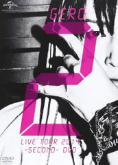 Gero Live Tour 2014 SECOND 初回 DVD【I1411-007】028 Gero/Live Tour 2014 -SECOND- DVD 初回限定盤 - メルカリ