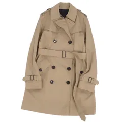 極美品 コーチ COACH コート トレンチコート ベルト付き コットン アウタ