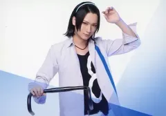 【中古】生写真(男性) 秋葉友佑(東堂尽八)/横型・上半身・背景青・白・キャラクターショット/舞台『弱虫ペダル』新インターハイ篇FINAL～POWER OF BIKE～ ブロマイド 箱根学園セット