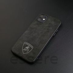 スマホケース iPhoneケース ランボルギーニ アイフォンケース 耐衝撃 iPhone13 iPhone14 iPhone15 iPhone16 全機種対応 裏毛皮 ソフトケース iPhoneアクセサリー ブラック