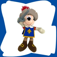 ディズニー ミッキー、ドナルド、グーフィーの三銃士 ぬいぐるみバッジ【ミッキー】東京ディズニーリゾート TDR