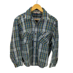 フロストプルーフ FROSTPROOF MADE IN USA 70S チェック ヘビーネルシャツ メンズ import：M 