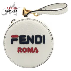 FENDI フェンディ FILAコラボ リュックサック エコバッグ　ホワイト FENDI フェンディ FILAコラボ リュックサック エコバッグ