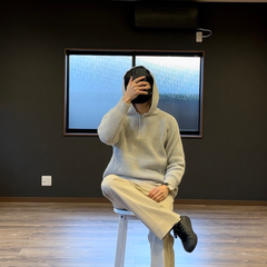 【ラスト1点】メンズ　ニットジッパーフード付きプルオーバー　長袖セーター　ストライプ　カジュアル　ストリートウェア　韓国ファッション　XLサイズ