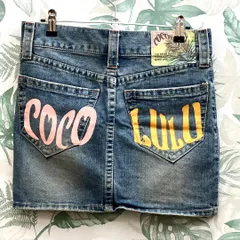 GR929 COCOLULU ココルル デニム ミニスカート サイズ27