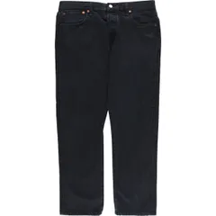 古着 リーバイス Levi's 501 LEVI'S PREMIUM ブラックデニム ストレートデニムパンツ メンズw35相当/eaa588186