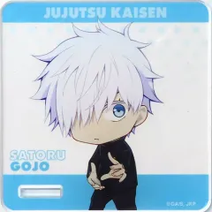 呪術廻戦 五条悟 きゃらドリ ちびキャラ 缶バッジ 2025年最新】五条悟