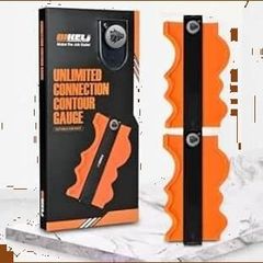 【人気商品】高精度 曲線定規 セルフロック付き 輪郭コピー DIY コンターゲージ 測定工具 (連結不可-10インチ) 【10インチ】型取りゲージ (連結不可-10インチ)