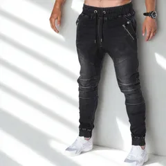 ジョガーパンツ デニム メンズ デニムパンツ スウェットパンツ スキニー