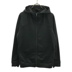 THE NORTH FACE ザノースフェイス ロゴ刺繍 長袖 モーメンタムフーディ ジップパーカー M ブラック アウトドア NT11303 メンズ 古着