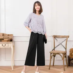 セットアップ パンツドレス ママスーツ 母 ママ 結婚式 パーティードレス トップス ワイドパンツ 大きいサイズ レディース フォーマル 春秋 上品 エレガント レディース cuiying115