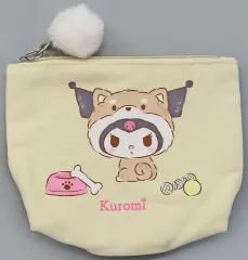 【中古】バッグ クロミ(着ぐるみ) ポンポンチャーム付き ポーチ 「サンリオキャラクターズ」