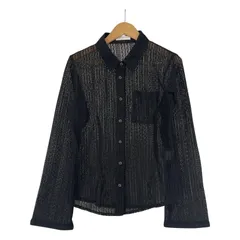 crewre クルーレ フレアスリーブメッシュシャツ サイズ2 crewre online shop / フレアスリーブメッシュシャツ