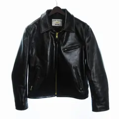現行✨【米国製】schott シングルライダース 40サイズ ブラック 黒 USA製 SCHOTT シングル ライダース レザージャケット ブラック