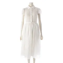 セブンテン seventen 花柄 カットジャガード シフォン