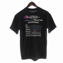 ザノースフェイス THE NORTH FACE Entrance Permission Tee Tシャツ ショートスリーブエントランスパーミッションティー カットソー 半袖 XS 黒 ブラック NT32439 /EE