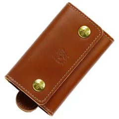 イルビゾンテ キーケース IL BISONTE レディース メンズ ユニセックス SKH045 PG0001 BW102B キーリング付 6連  RUGGINE コニャックブラウン C0966P131