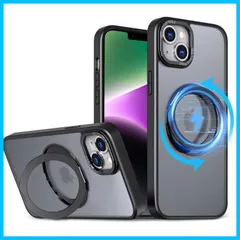【数量限定】iphone iphone 用 用 13 14 スマホケース 米軍MIL規格 アイフォン13用ケース マグネット搭載 用 用ケース 用ケース 用ケース アイフォン14 縦横両対応 6.1インチ 360°回転スタンド magsafe対応 magsaf