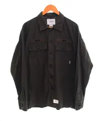 ダブルタップス WTAPS 20SS BUDS LS SHIRT COTTON RIPSTOP バッツ ロングスリーブ シャツ コットン  リップストップ 201BRDT-SHM02 2 長袖シャツ ブラック 103MT-2503