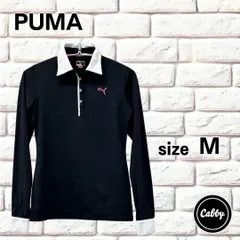 PUMA プーマ ゴルフ 長袖　ポロシャツ　サイズM
