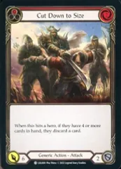 【中古】Flesh and Blood UZU009[C]：Cut Down to Size (1)