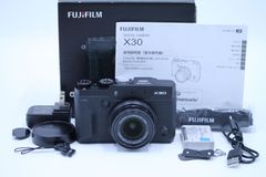 ■極上品■ FUJIFILM X30 ブラック FX-X30B