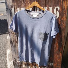 REMI RELIEF レミレリーフポケット付き 切り替え Tシャツ S