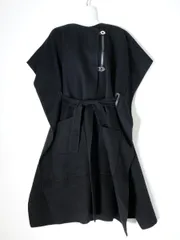 エルメスHERMES 2021AW 2E0136DGアイレットクラスプ カシミヤポンチョ  