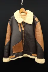 美品✨ウィリスアンドガイガー　B-3　ムートンジャケット　大戦モデル　42 美品✨ウィリスアンドガイガー B-3 ムートンジャケット 大戦