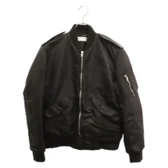 SAINT LAURENT PARIS (サンローランパリ) 15AW クラシックボンバージャケット MA1 ミリタリージャケット 397643 YYL45 ブラックのサムネイル