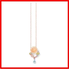 【送料無料 】誕生花:8月ヒマワリ [ブルーム] BLOOM 8月誕生花 K10 ピンクゴールド ヒマワリ ネックレス 0452-6577-0019-0000