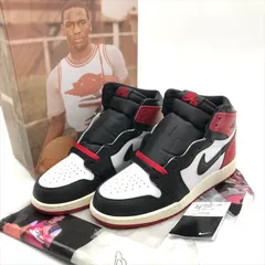 新品未使用 NIKE ナイキ Air Jordan1 エアジョーダン シカゴ 24.5cm スニーカー レッド レディース ブランド 靴 シューズ k6168