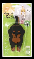 マグネットフッククリップ ミニチュアダックスフンド 東洋ケース サイズ:約W5 D3.5 H10.2 MHC-16