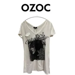 OZOC オゾック Tシャツ Sサイズ WHITE 白 カットソーのサムネイル