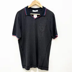 #snc ミズノ Mizuno ポロシャツ L チャコールグレー ピンク 水色 半袖 タグ付き 新品同様 メンズ [965627]