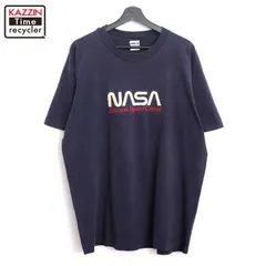 90s USA製 vintage NASA 半袖Ｔシャツ メンズ 表記XLサイズ