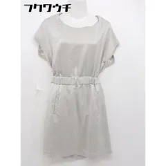 ◇ BALLSEY ボールジィ ノースリーブ ミニ ワンピース サイズ38 グレー レディース 【中古】 【1105100014205】