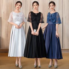 結婚式 ワンピース マキシワンピ パーティー ドレス フォーマル 大きいサイズ お呼ばれ デート ゆったり 女子会 食事会パーティードレス