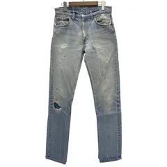 リーバイス Levi's 80's 505 黒カン USA製 デニム ブルー W31サイズ 201MB-1157 VB
