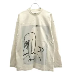 OAMC オーエーエムシー 19AW グラフィックプリントロングスリーブTシャツ OAMP707267 ベージュ Sのサムネイル
