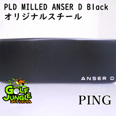 【中古】パター ピン PLD MILLED ANSER D Black オリジナルスチール  3 パター スチールシャフト おすすめ メンズ 右 