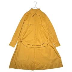 TOGA PULLA(トーガプルラ) 20AW Denim dress shirt デニムドレスシャツ TP02-FJ223 36(S) オレンジ