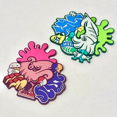 [2장 세트] My Nintendo Store 스플라툰 고무 코스터 세트 SQUID or OCTO Splatoon