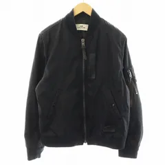 コーチ COACH MA-1 ブルゾン ジャンパー 中綿 ナイロン M 黒 ブラック /AN11のサムネイル