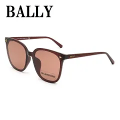 バリー BALLY BY0066-D 69S 63 サングラス アジアンフィット UVカット 紫外線カット レディース ブラウン バーガンディのサムネイル