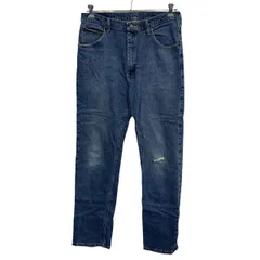 Wrangler デニムパンツ W34 ブルー ラングラー ジップアップ メキシコ製 カジュアル アメカジ ジーンズ 古着卸 アメリカ仕入 2509-287