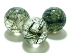 1粒売り グリーンルチルクォーツ 6mm パワーストーン バラ売り 天然石 パワーストーン ばら売り ビーズ 穴あき 1玉売り